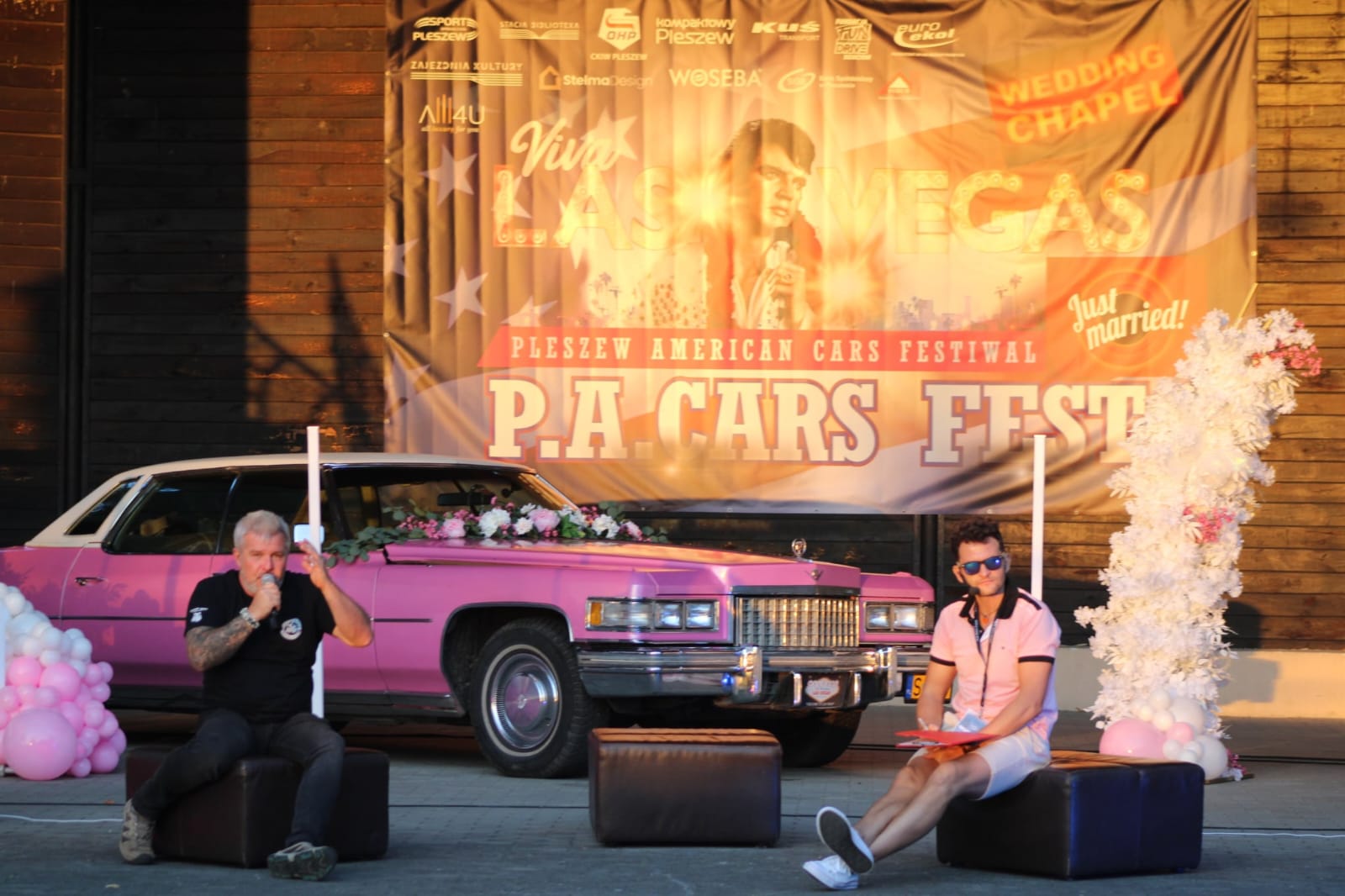 Wywiad z Kubą Bielakiem w Amfiteatrze podczas P.A.Cars Festiwal w Pleszewie