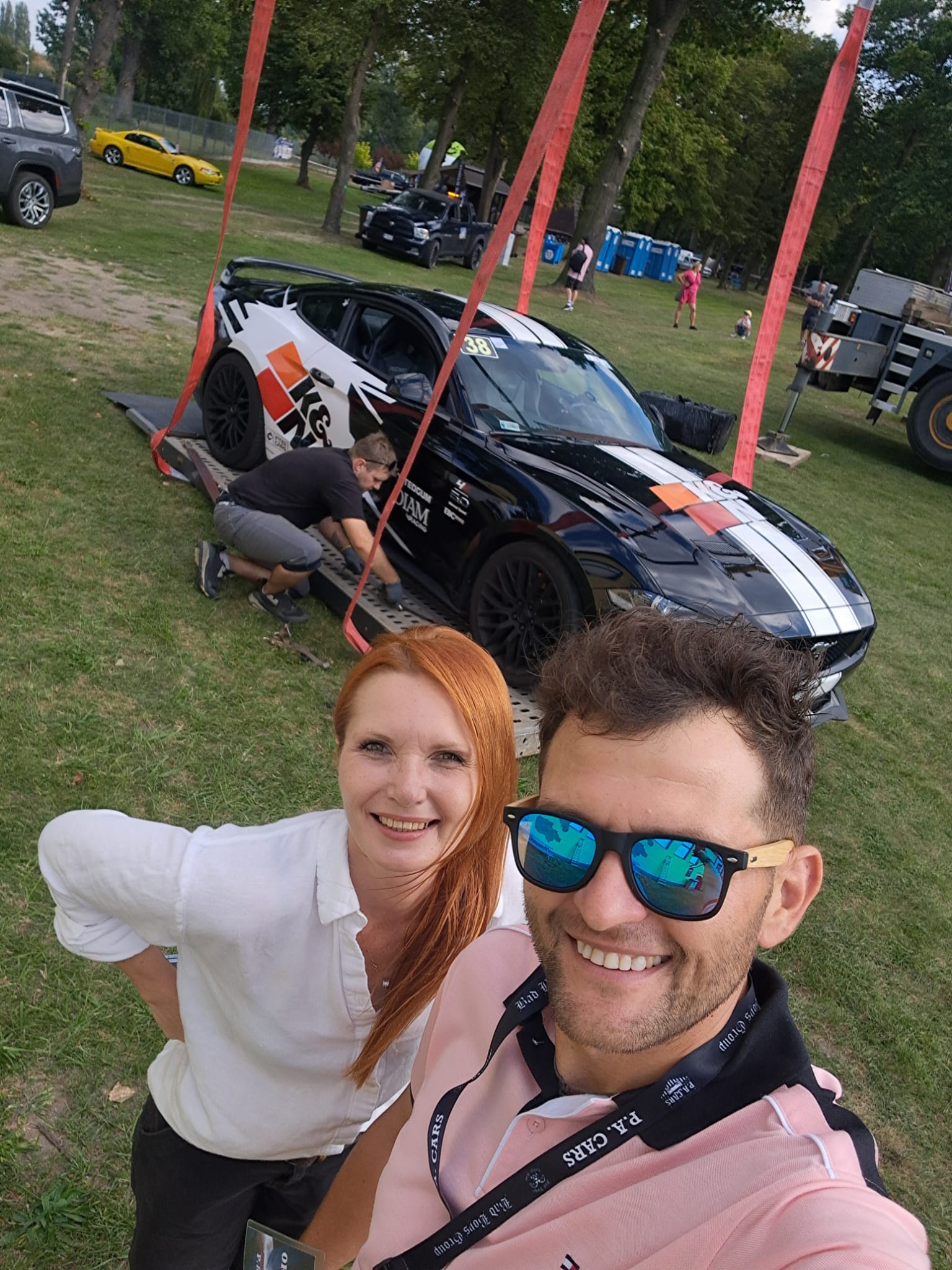 Zdjęcie z Dianą z DIAM Racing-Instruktor Sportu Samochodowego, licencjonowany Kierowca Wyścigowy