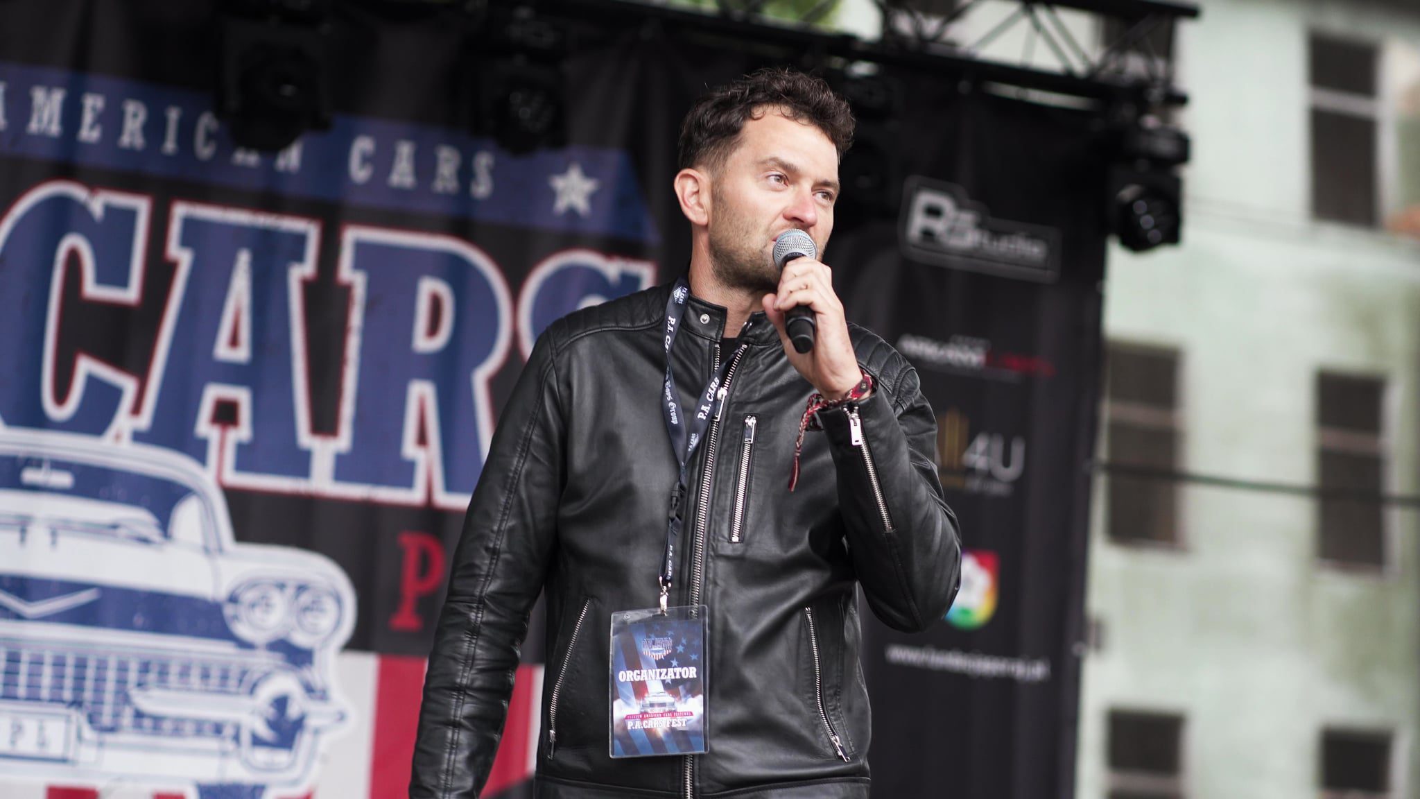 Podczas prowadzenia P.A.Cars Festiwal Pleszew