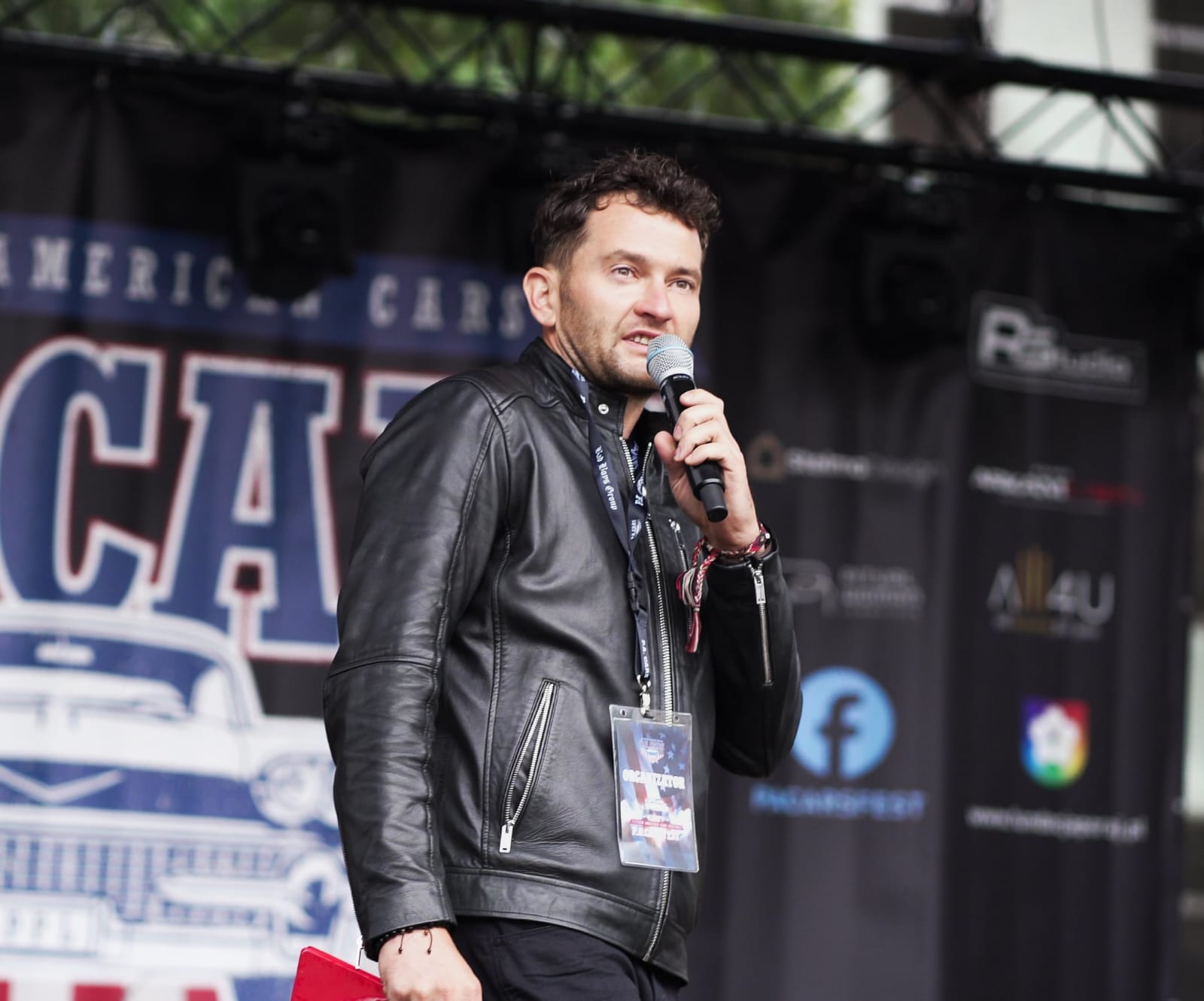 Podczas prowadzenia P.A.Cars Festiwal Pleszew